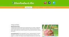 Desktop Screenshot of herbals-life.com